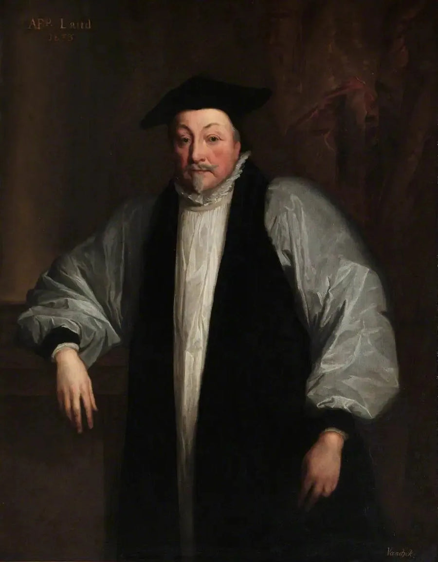 William Laud (1573–1645), ärkebiskop av Canterbury - Antoine van Dyck