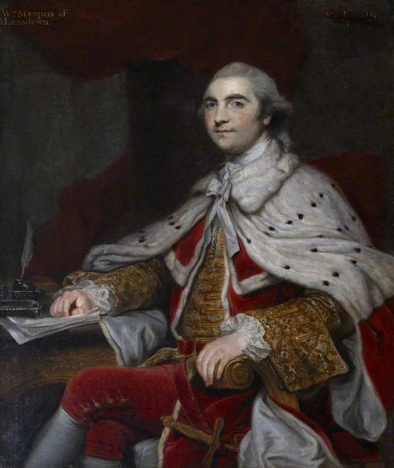 William Petty, 2:e earl av Shelburne, senare 1:e markis av Lansdowne (1737-1805) - Joshua Reynolds