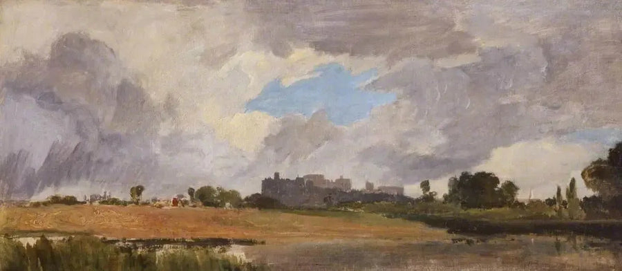 Windsor från Lower Hope - J. M. W. Turner