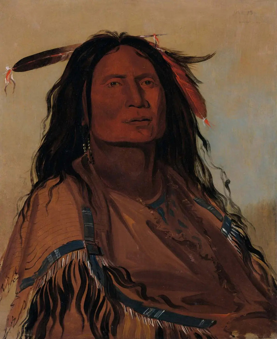 Wúk-mi-ser, Corn, en Miniconjou-krigare - George Catlin