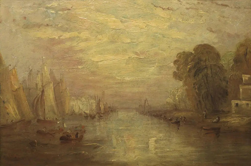 Yachting vid Cowes - J. M. W. Turner
