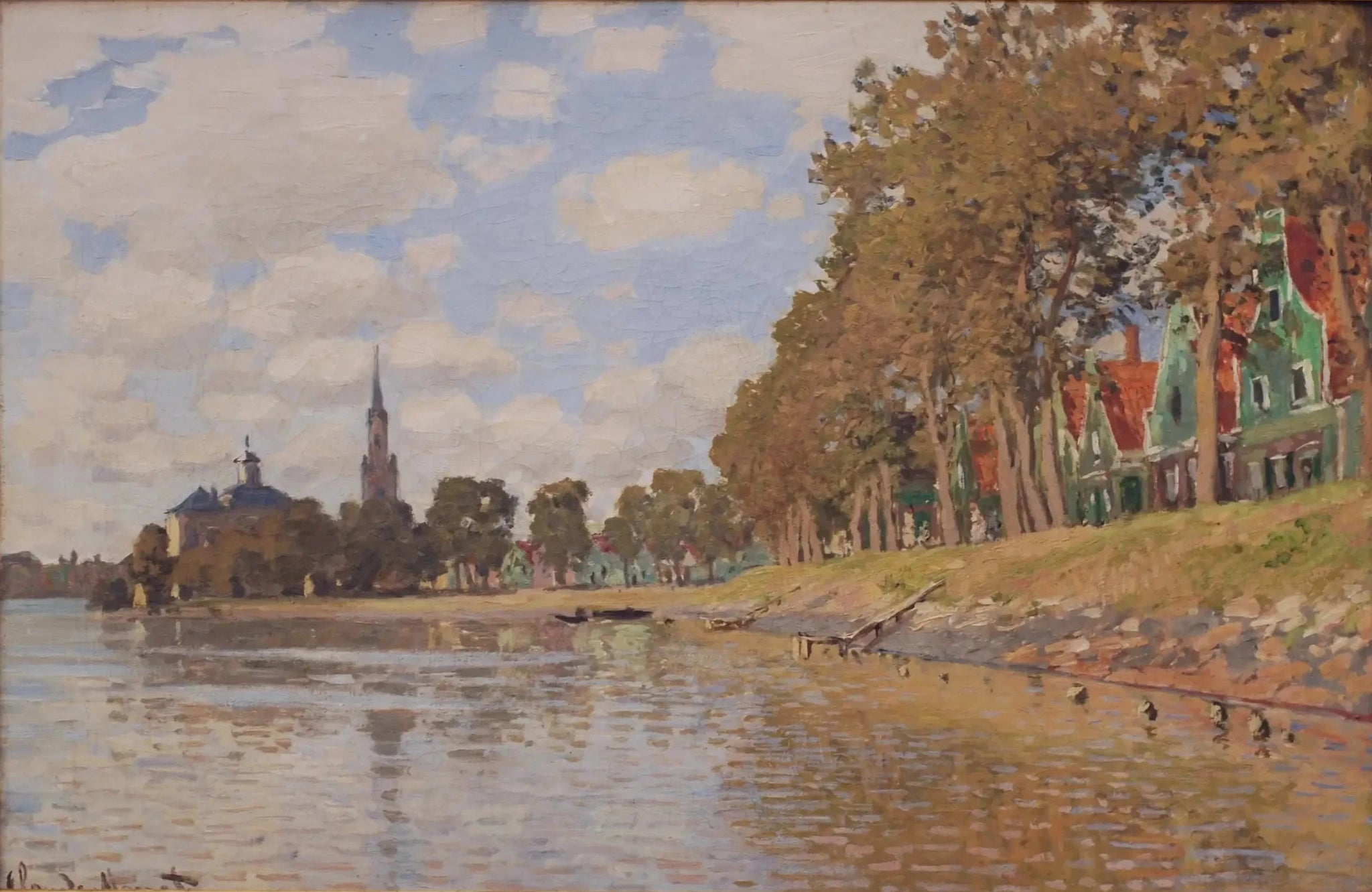 Zaandam W183 par Claude Monet, musée d’Orsay
