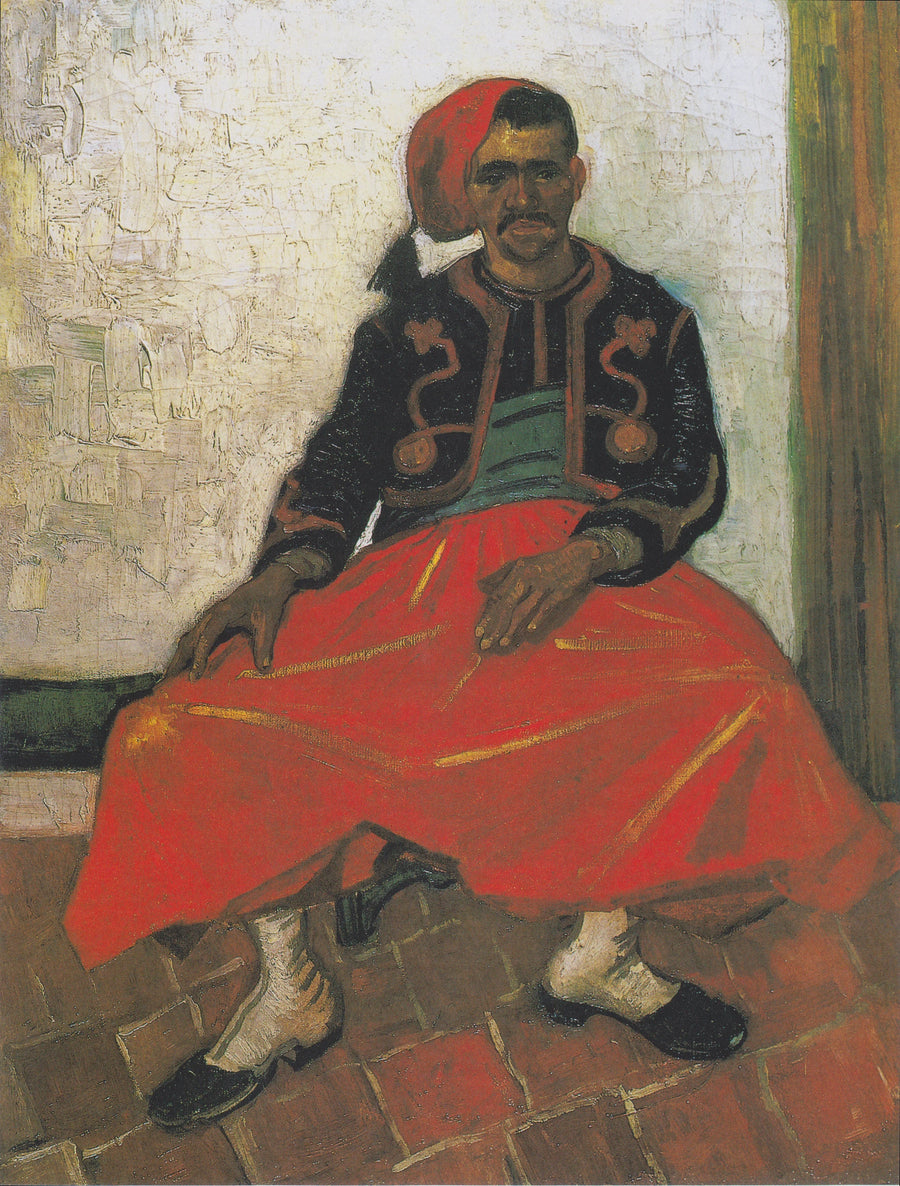Den sittande zouaven - Vincent van Gogh