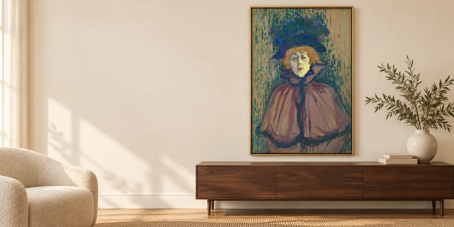 Postimpressionistiska porträtt och självporträtt